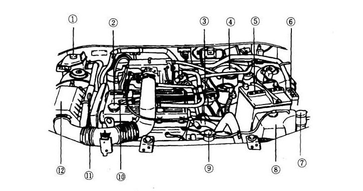 Двигатель DOHC 15000 куб. см