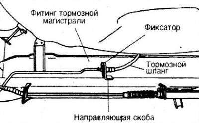 1. Снимите заднее колесо.