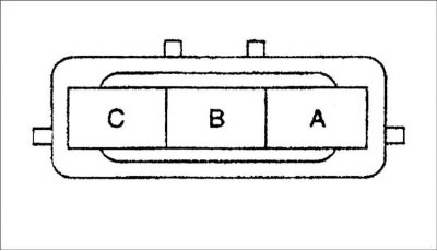 3. Отсоедините разъем от электромагнитного клапана.