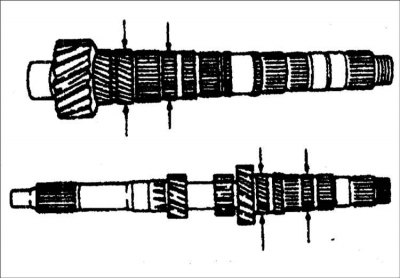 Ведомая шестерня привода спидометра