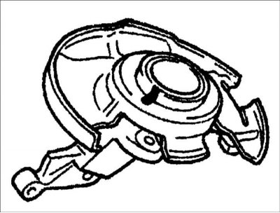 6. Без необходимости не снимайте тормозной щит. Если тормозной щит снимался, не используйте его…