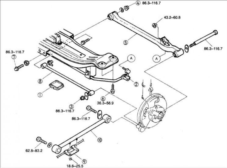 1 – крышка; 2 – тяга стабилизатора; 3 – болт с шайбой и гайка; 4 – гайка, пластина–крышка и…