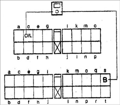 2. Проверьте проводимость между выводами «ВО» (оранжево–синий) и «AS» (черный) спидометра,…