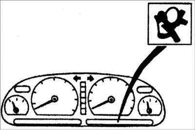 Проверьте, работает ли звуковой сигнал. Если звуковой сигнал не работает, снимите модуль подушки…