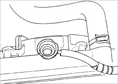 11. Подсоедините провод к отрицательной клемме аккумуляторной батареи.