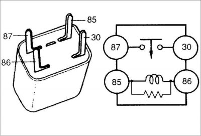 4. Проверьте, что при выключении зажигания, реле также щелкает.
