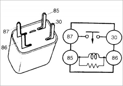 1. Послушайте, щелкает ли реле топливного насоса при включении зажигания.
