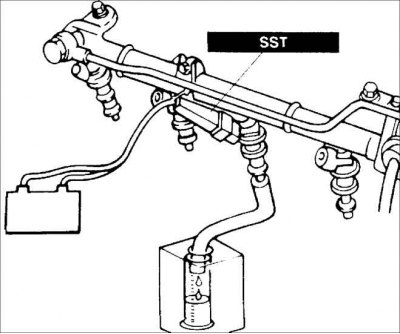 5. Включите зажигание.