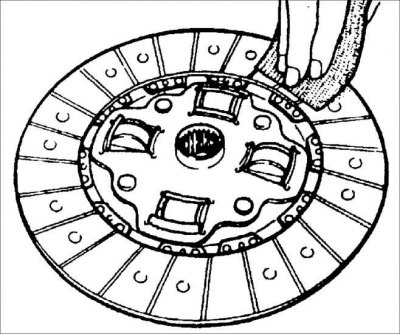 Проверка диска сцепления