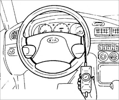 2. Пустите двигатель и прогрейте жидкость усилителя рулевого управления до температуры 50~60°C.…