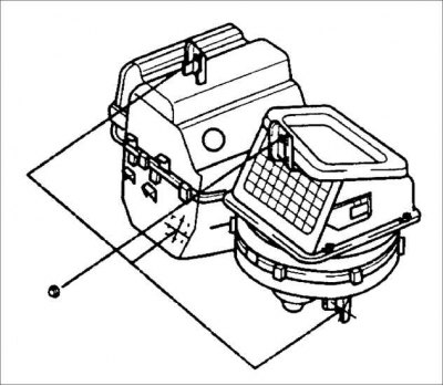 1. Разрядите систему кондиционирования воздуха.