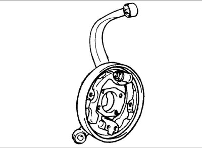 3. Снимите нижнюю и верхнюю возвратные пружины.