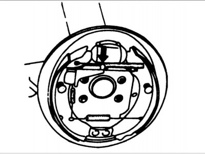 1. Проверьте цвета маркировки троса стояночного тормоза (RH: Белый цвет, LR: Желтый цвет) и…