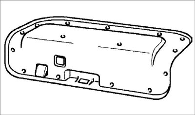 1. Отсоедините провод от отрицательной клеммы аккумуляторной батареи.