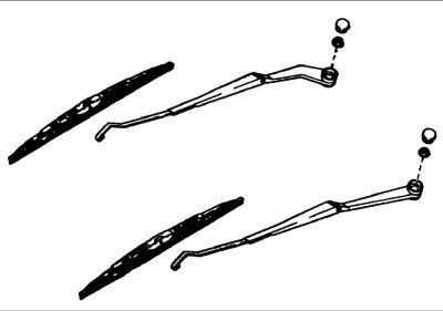 3. Проверьте, что на рычаге стеклоочистителя со стороны водителя имеется обозначение «Dr» (Driver…