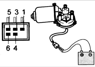 2. Если проводимость отсутствует, замените двигатель.