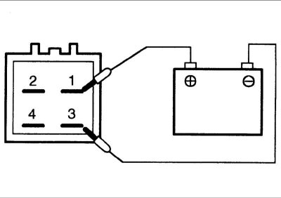 2. Проверьте состояние электрического разъема жгута проводов.