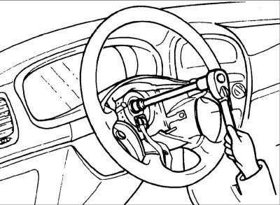 Снятую подушку безопасности необходимо хранить в чистом сухом месте, лицевой стороной вверх.