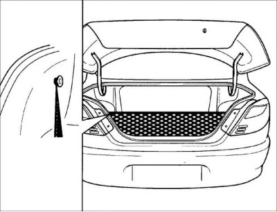 Грузавая багажная сетка