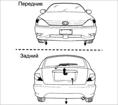 Внимание! Если данные крюки использовать для буксировки, можно повредить передний или задний…