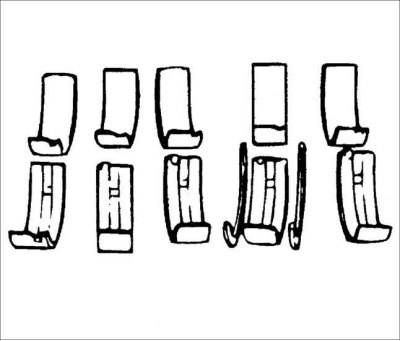 Проверка шатунных и коренных вкладышей