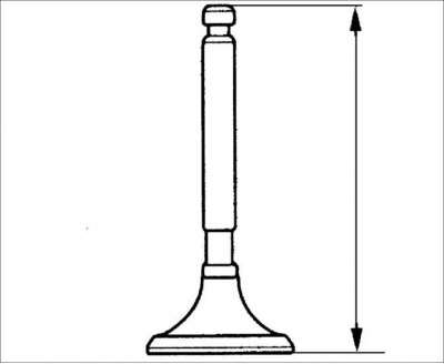 Выпускные клапана: 1,0 мм
