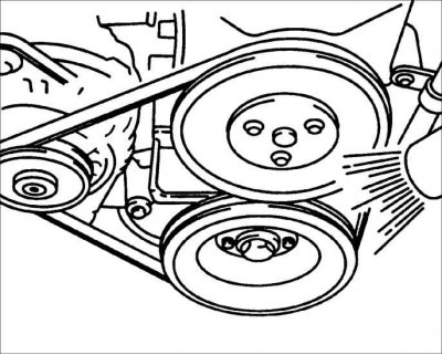 4. Подсоедините к высоковольтному проводу первого цилиндра датчик стробоскопа.