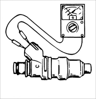 1. Отсоедините разъемы от форсунок.