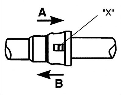 1. Снимите давление в топливной системе.
