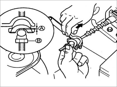 Регулировка педали сцепления