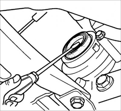 Внимание! Очистите гнездо уплотнительного кольца и нанесите на него тонкий слой масла. Смажьте…