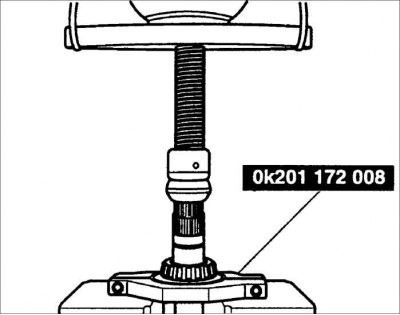 Подшипник и шестерня 4-ой передачи