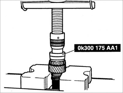 Подшипник (со стороны дифференциала)