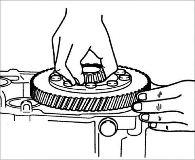 Измерьте предварительную нагрузку следующим образом: