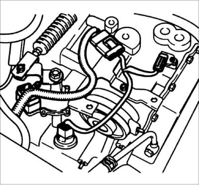 4. Снимите заборник свежего воздуха.