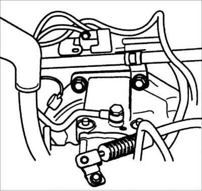 31. Поддержите коробку передач домкратом.