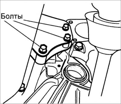 7. Установите стартер и провод соединения с «массой».