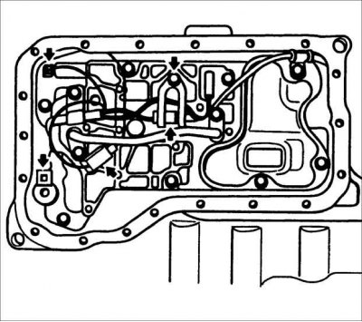 14. Зніміце заціск (адзін ніт).