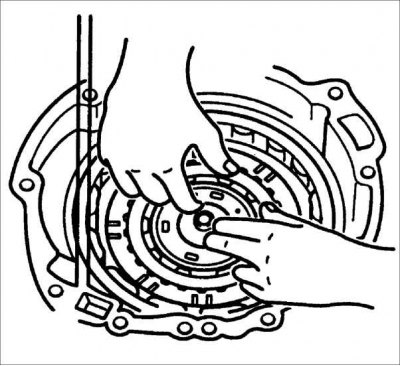 зніміце фрыкцыйную пласціну.