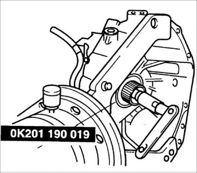 Момант зацяжкі: 38–51 Н·м