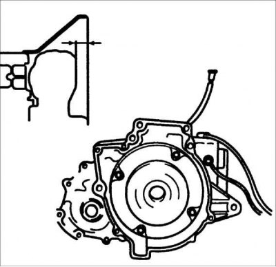 48. Усталюеце пераўтваральнік у кажусе пераўтваральніка, паварочвайце яго для сумяшчэння паз.