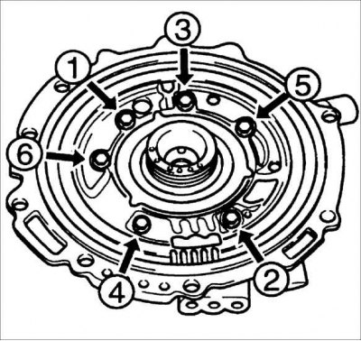 2. Снимите четыре уплотнительные кольца.
