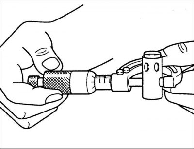 Проверка клапана давления