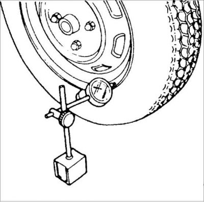 1. Падніміце адпаведную частку аўтамабіля.