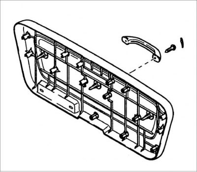 4. Снимите верхний стоп-сигнал.