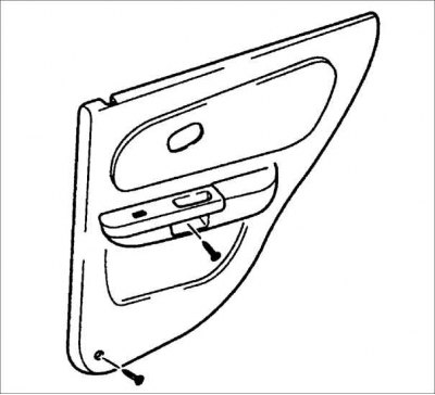2. Снимите внешнюю влагозащитную полосу двери.