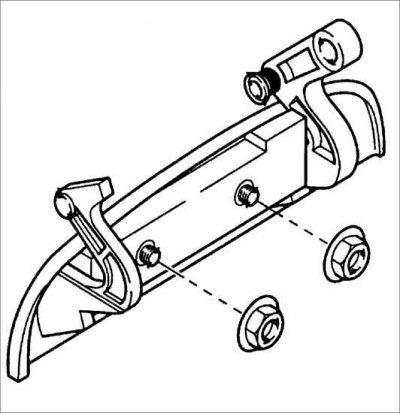 9. Приставьте к двери наружную ручку двери.