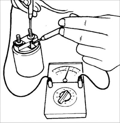 Проверка тягового реле