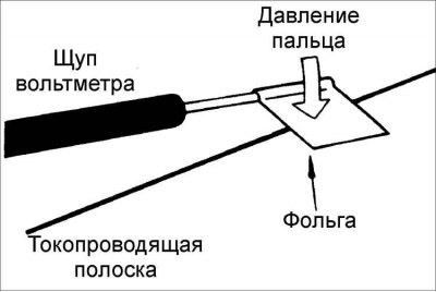 Проверка обогревателя заднего стекла