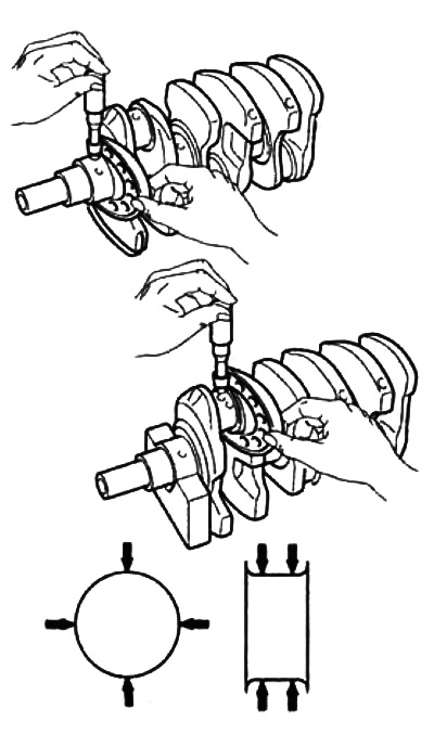 шатунная — 44,954 - 44,972 мм
